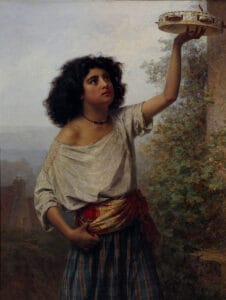 زن-جوان-کولی---کارلیس-هونس