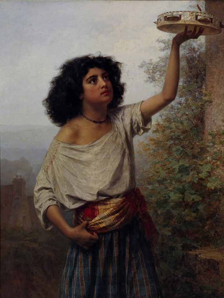 زن-جوان-کولی---کارلیس-هونس