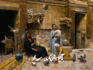 یک-حیاط-در-قاهره---رودلف-اسووبودا