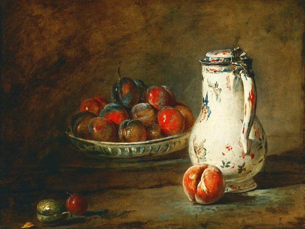 یک-کاسه-آلو---ژان-باتیست-سیمون-شاردن