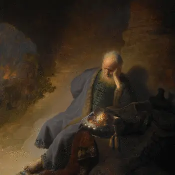 شیون-ارمیا-بر-ویرانه-بیت-المقدس---رامبرانت