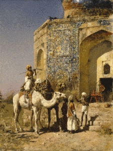 مسجد-قدیمی-آبی-فام،-دهلی---ادوین-لرد-ویکس