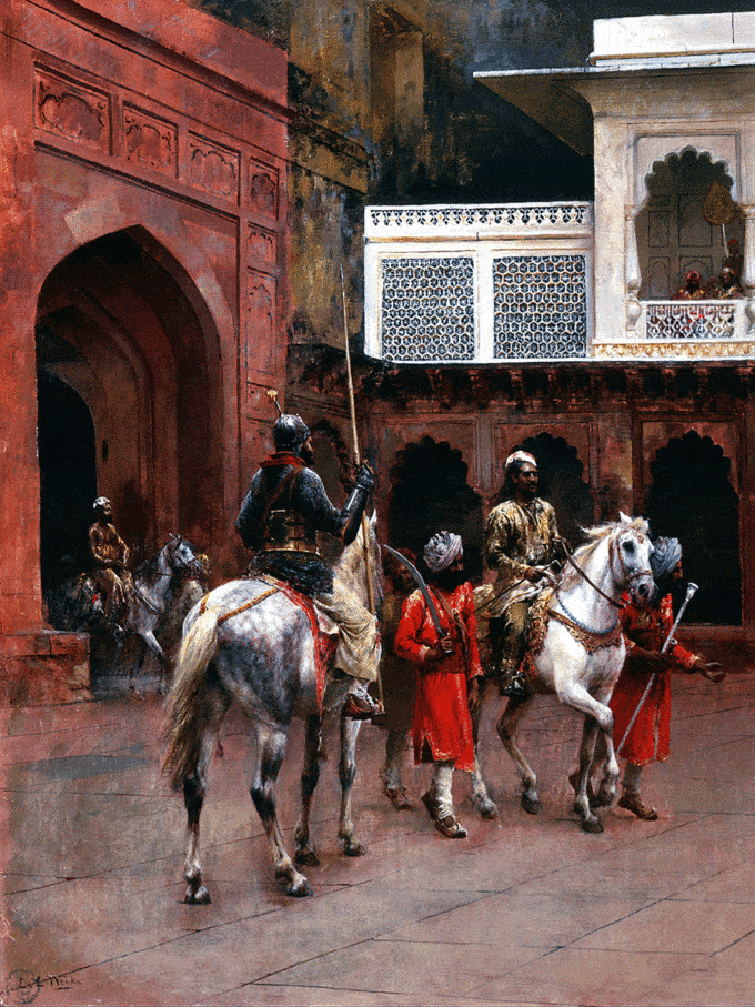 شاهزاده-هند،-کاخ-آگرا---ادوین-لرد-ویکس