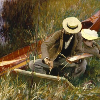 نقاشی-در-طبیعت---جان-سینگر-سارجنت