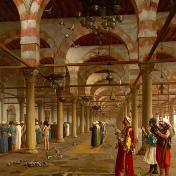 نماز-در-مسجد---ژان-لئون-ژروم