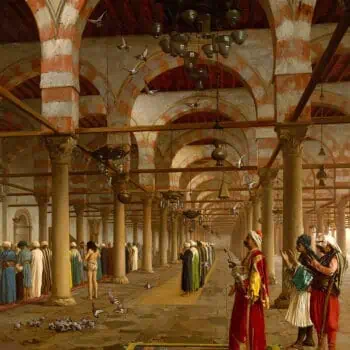 نماز-در-مسجد---ژان-لئون-ژروم
