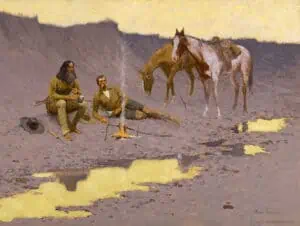 سال-نو-در-سیمارون---فردریک-رمینگتون