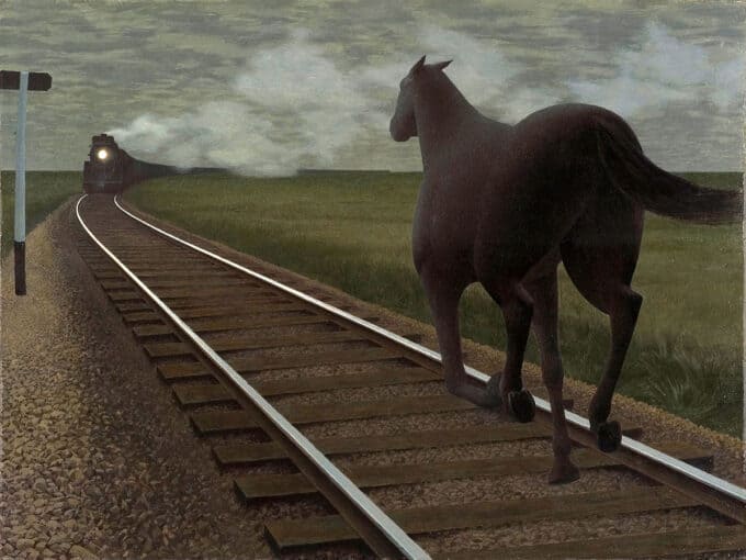 قطار-و-اسب---آلکس-کولویل