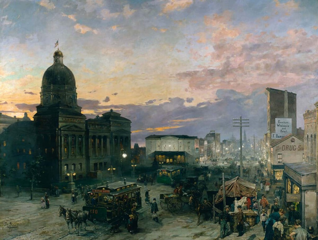 ایندیاناپولیس-در-غروب---تئودور-گرول