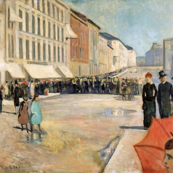 موسیقی-در-خیابان-کارل-یوهان---ادوارد-مونک