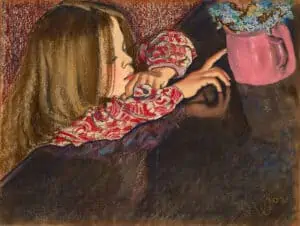هلن-کوچک-با-گلدان-–-استانیسواف-ویسپیانسکی