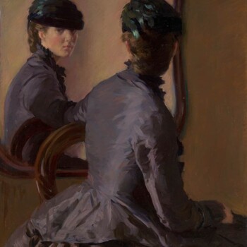 زن-مقابل-آینه---الن-امت-رند