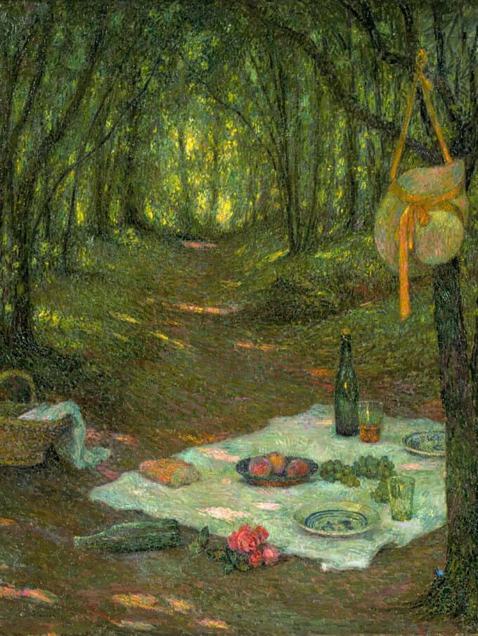 استراحت-در-جنگل---هنری-لوسیدنر