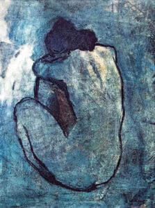برهنه-غمگین---پابلو-پیکاسو