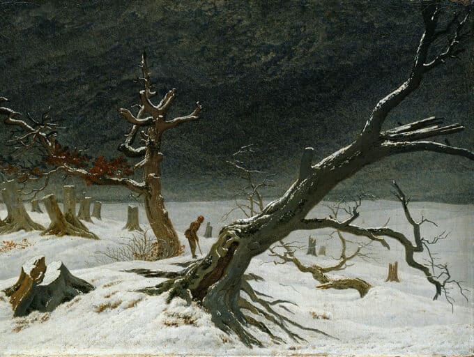 منظره-زمستانی---کاسپار-داوید-فریدریش