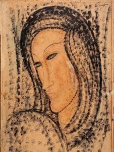 پرتره-بیوه-جوان---آمادئو-مودیلیانی