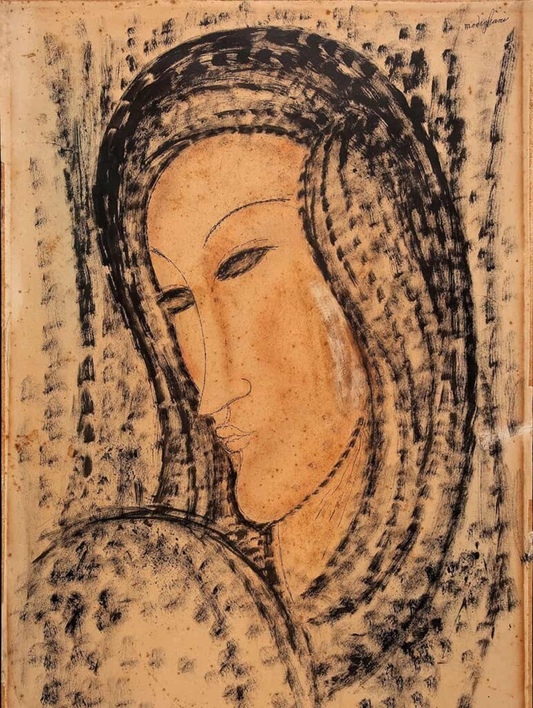 پرتره-بیوه-جوان---آمادئو-مودیلیانی