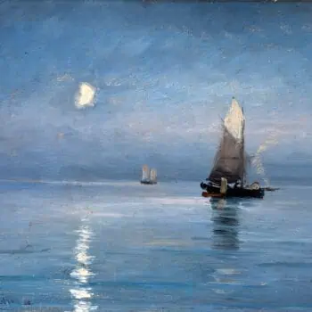 ماهیگیری-در-شب-مهتابی---کارل-لوچر
