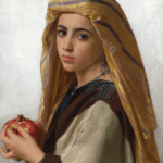 دختری-با-انار---ویلیام-آدولف-بوگرو