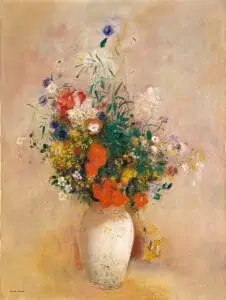 گلدان-گل-۲---اودیلون-ردون