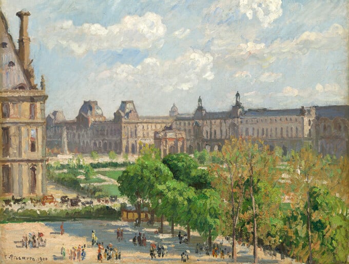 میدان-دوکاروسل-در-پاریس---کامی-پیسارو