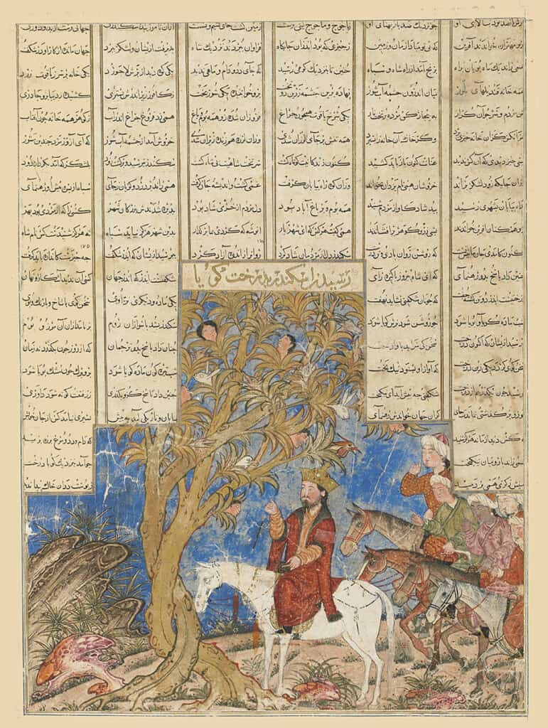 اسکندر-و-درخت-سخنگو---هنرمندان-تبریزی