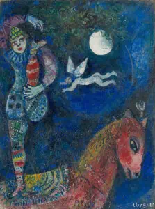 سیرک-سوار---مارک-شاگال