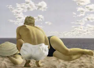 زوجی-در-ساحل---آلکس-کولویل