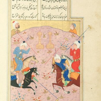 برگی از دیوان جامی – هنرمندان ایرانی