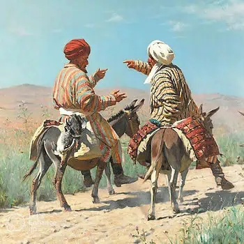 دعوای-ملاها-در-راه-بازار---واسیلی-ورشچگین