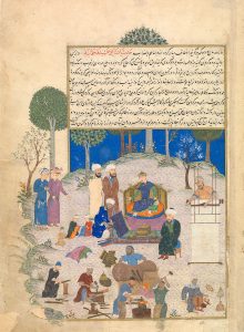 حدیث پادشاهی جمشید – هنرمندان ایرانی