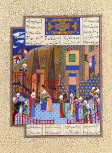 رسیدن سیاوش بنزد افراسیاب – هنرمندان تبریزی