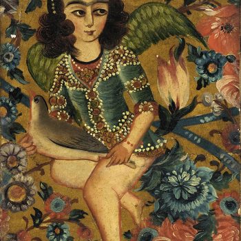 پرنده-و-فرشته---هنرمندان-دوره-قاجار